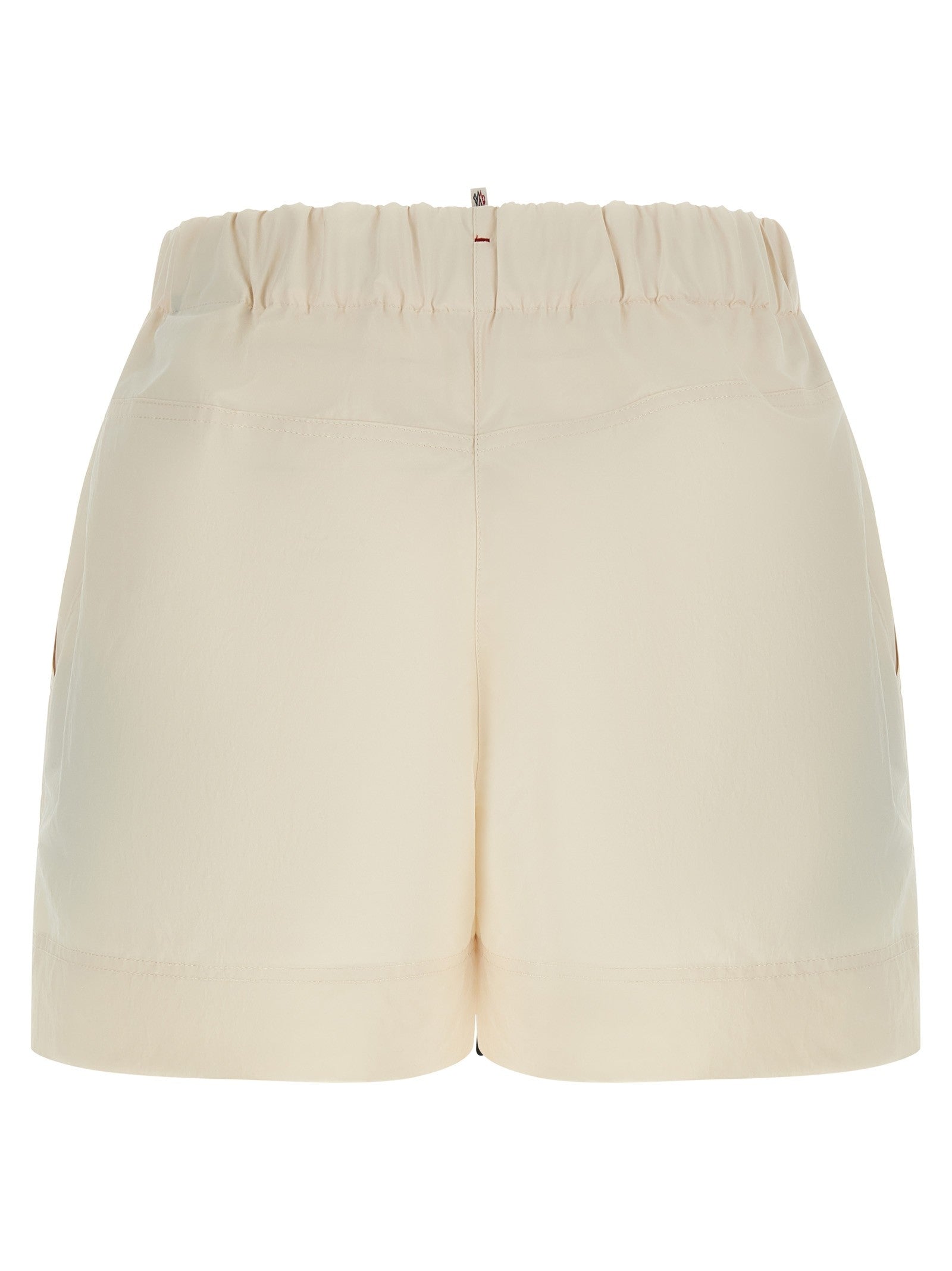 Moncler Grenoble Technical Froissé Shorts White