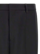 Jil Sander Technical Gabardine Trousers Black, view 3