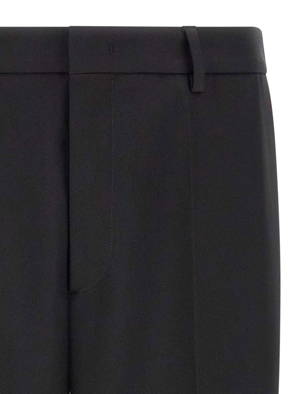 Jil Sander Technical Gabardine Trousers Black, view 3