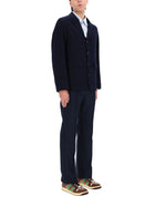 Gucci Men's Technical Panama Pants Blue, view 2