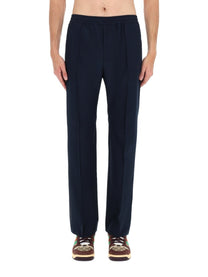 Gucci Men's Technical Panama Pants Blue