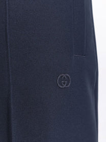 Gucci Men's Technical Panama Trousers Black