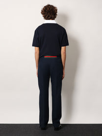 Gucci Men's Technical Panama Trousers Black