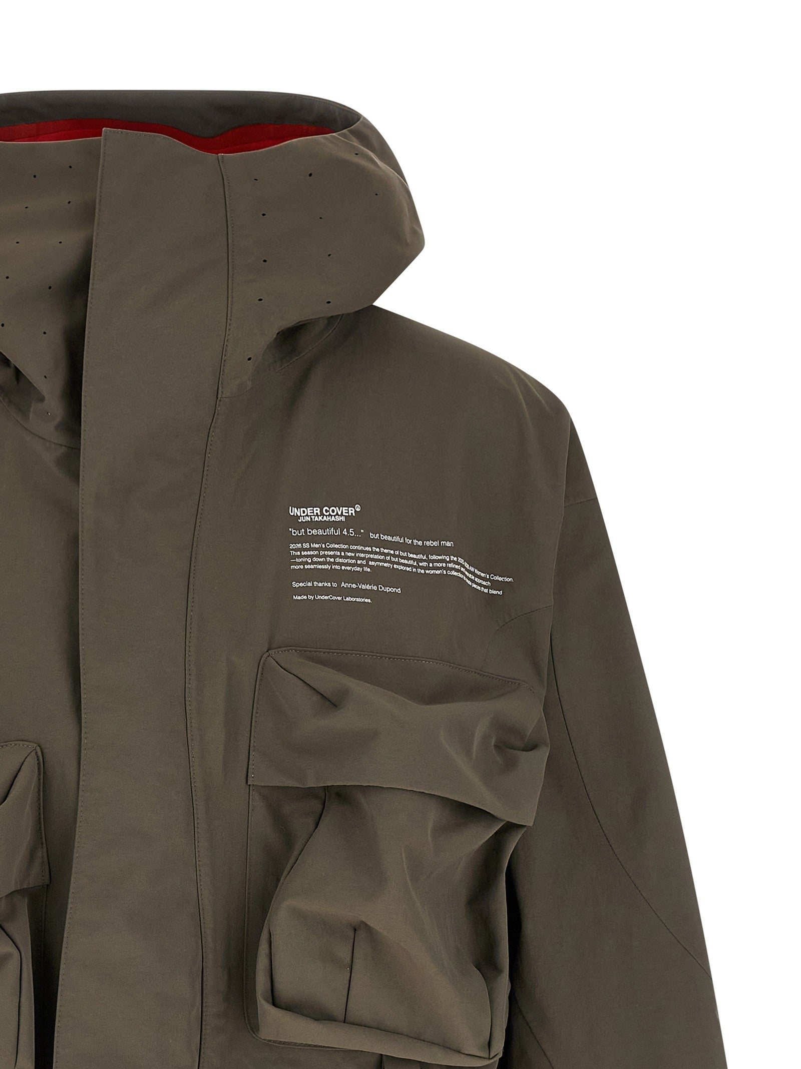 Undercover Technical Parka Grey