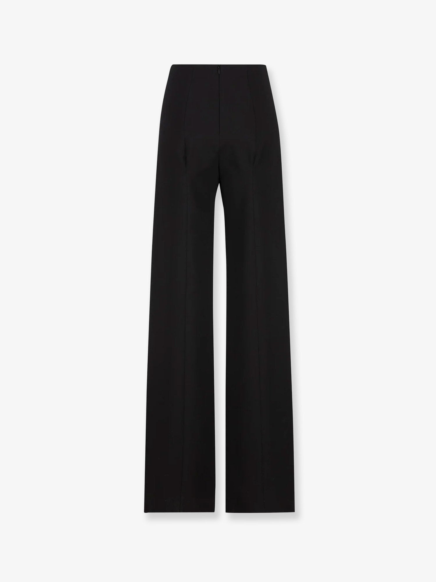 Gucci Women's Technical Stretch Wool Trousers Black