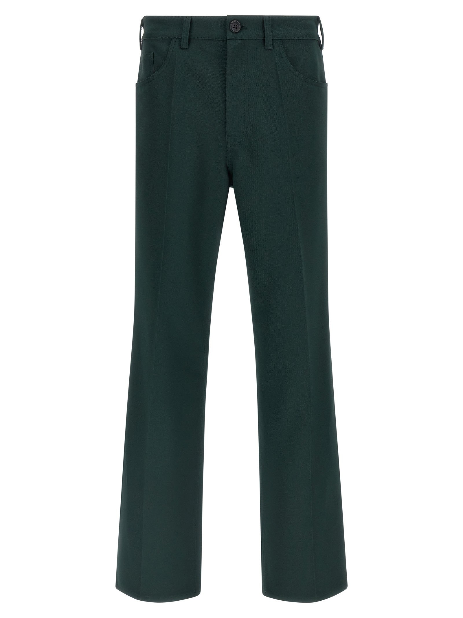 Marni Technical Twill Pants Green