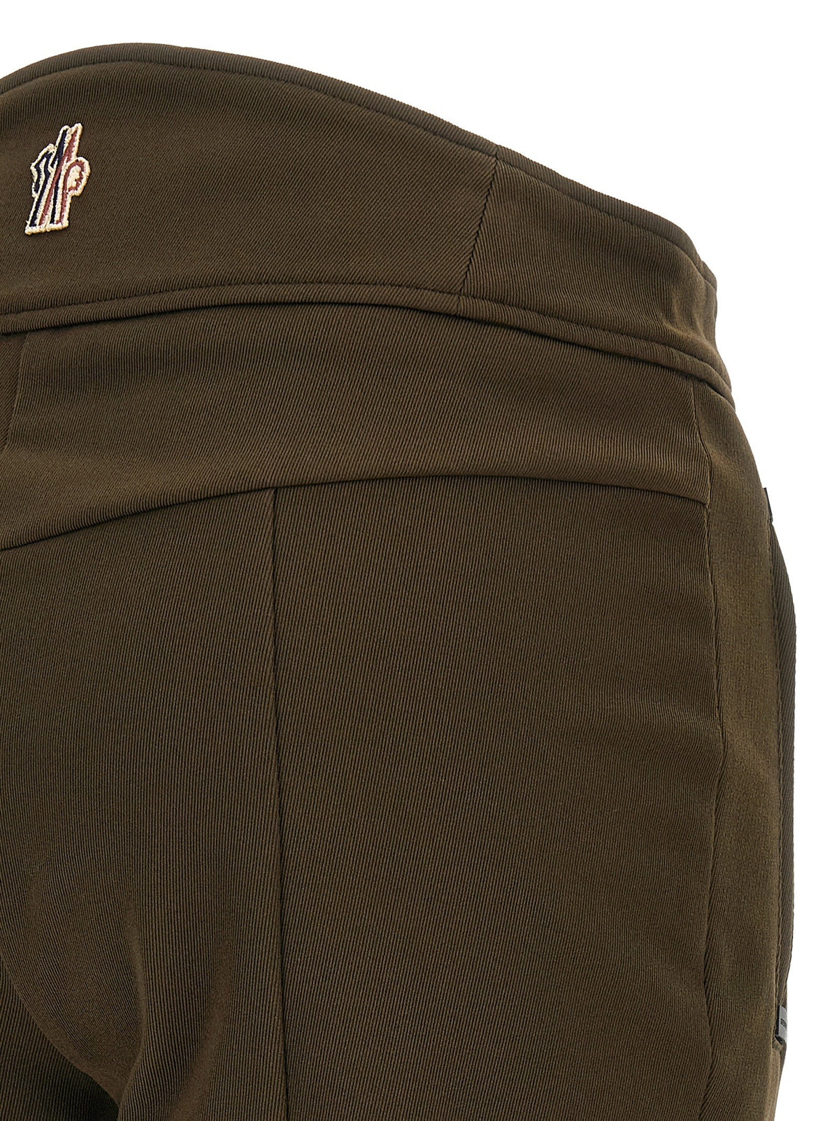 Moncler Grenoble Technical Twill Pants Green, view 4
