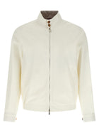 Brunello Cucinelli Techno Cotton Jacket White