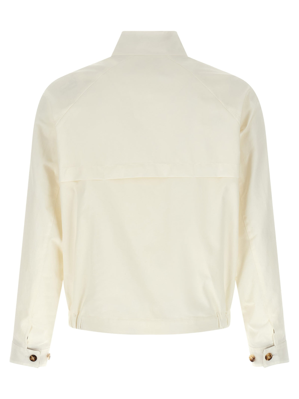 Brunello Cucinelli Techno Cotton Jacket White