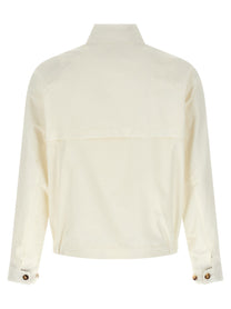 Brunello Cucinelli Techno Cotton Jacket White