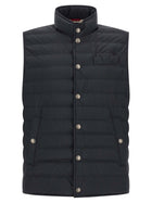 Brunello Cucinelli Techno Fabric Vest Blue