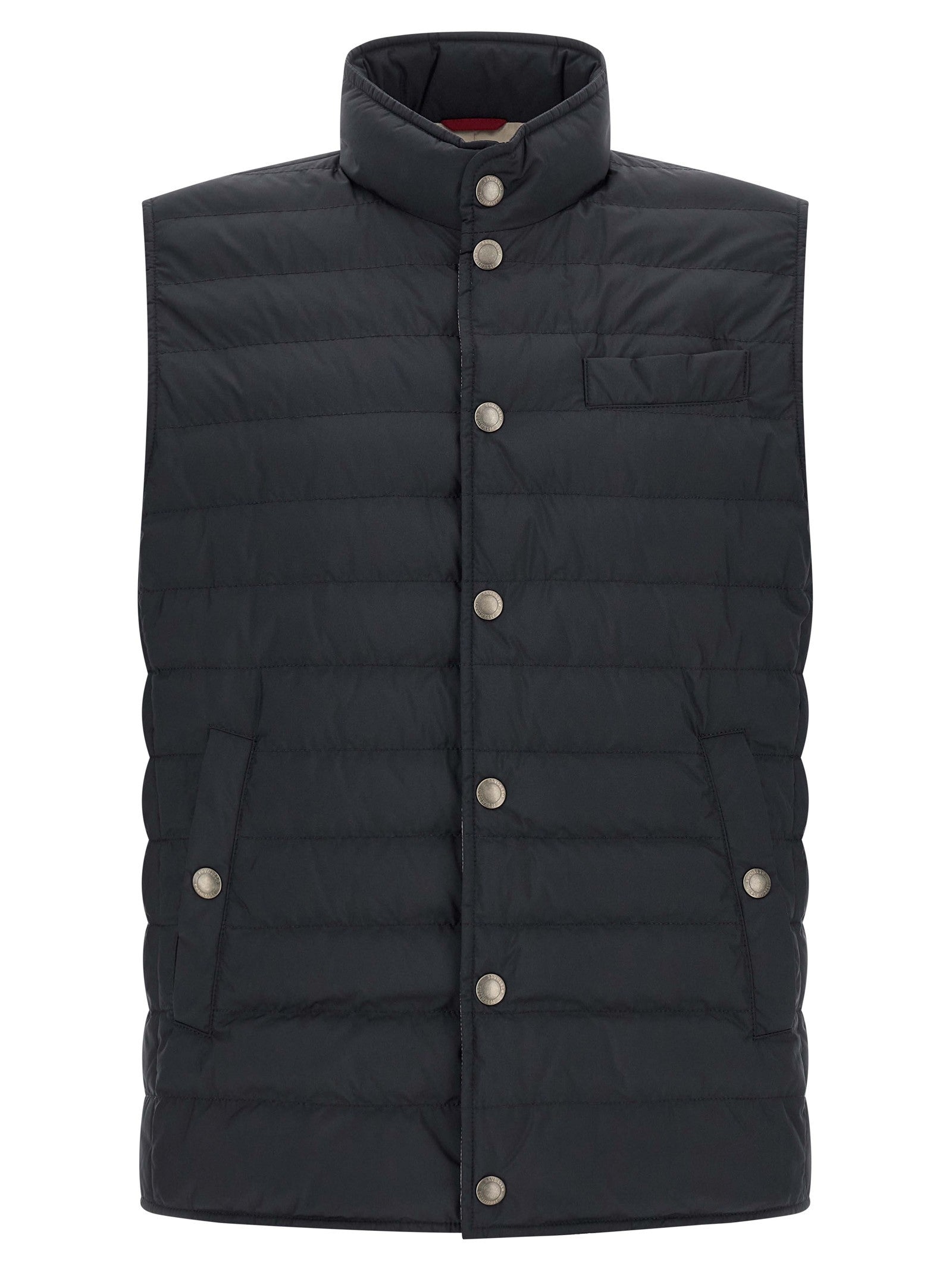 Brunello Cucinelli Techno Fabric Vest Blue