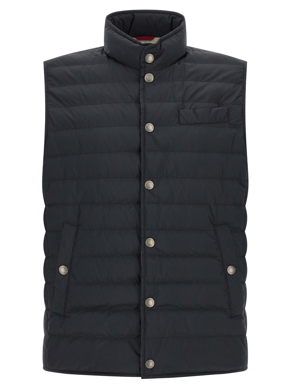 Brunello Cucinelli Techno Fabric Vest Blue