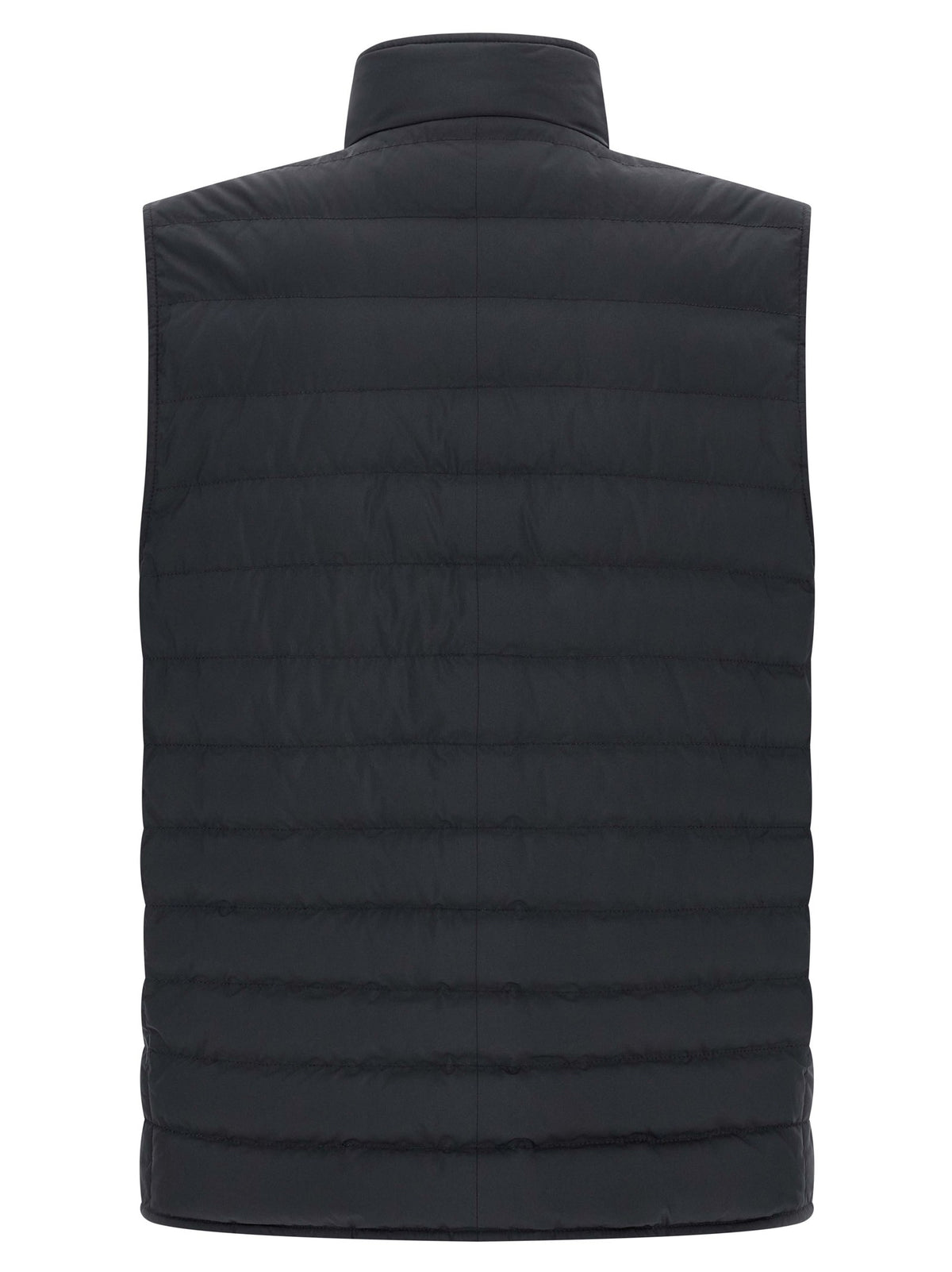 Brunello Cucinelli Techno Fabric Vest Blue, view 2