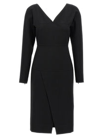 Fendi Techno Jersey Dress Black
