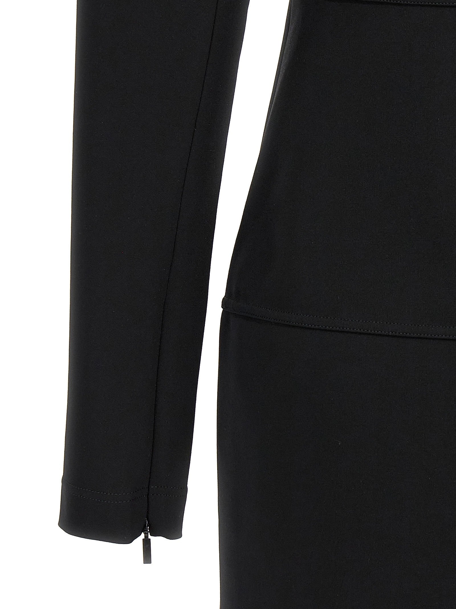 Fendi Techno Jersey Dress Black