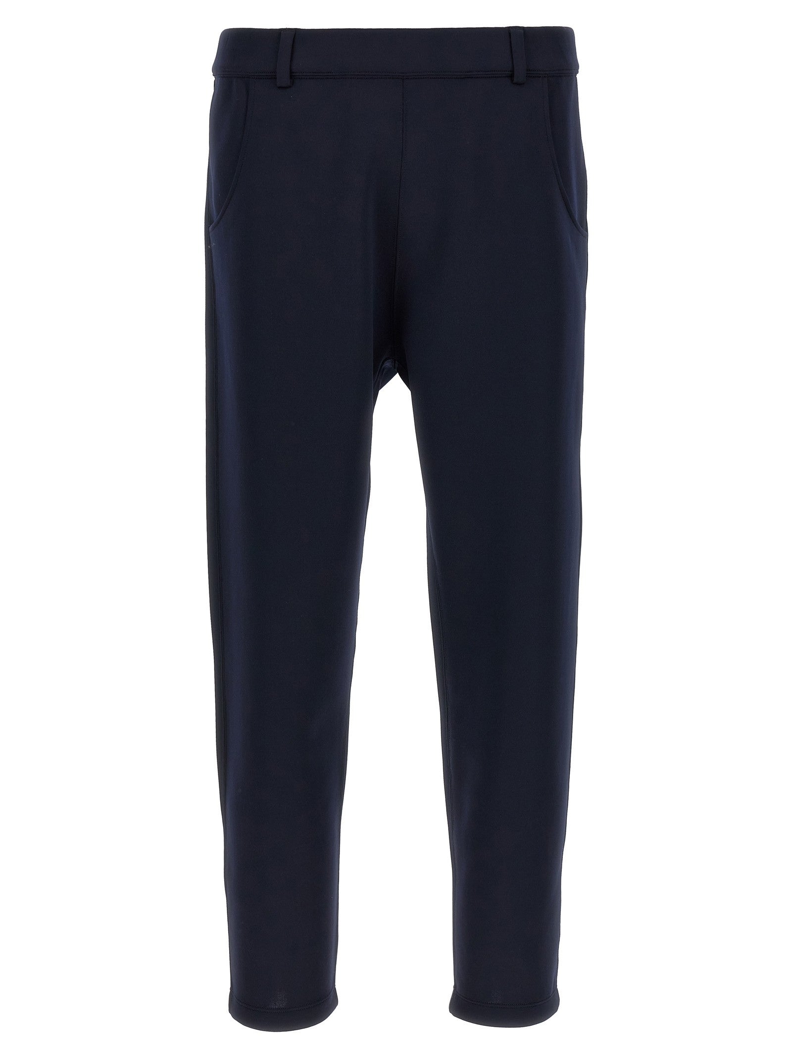 Prada Techno Jersey Pants Blue