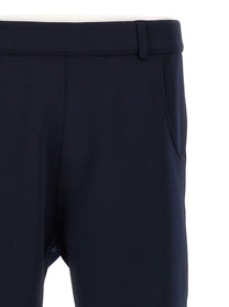 Prada Techno Jersey Pants Blue