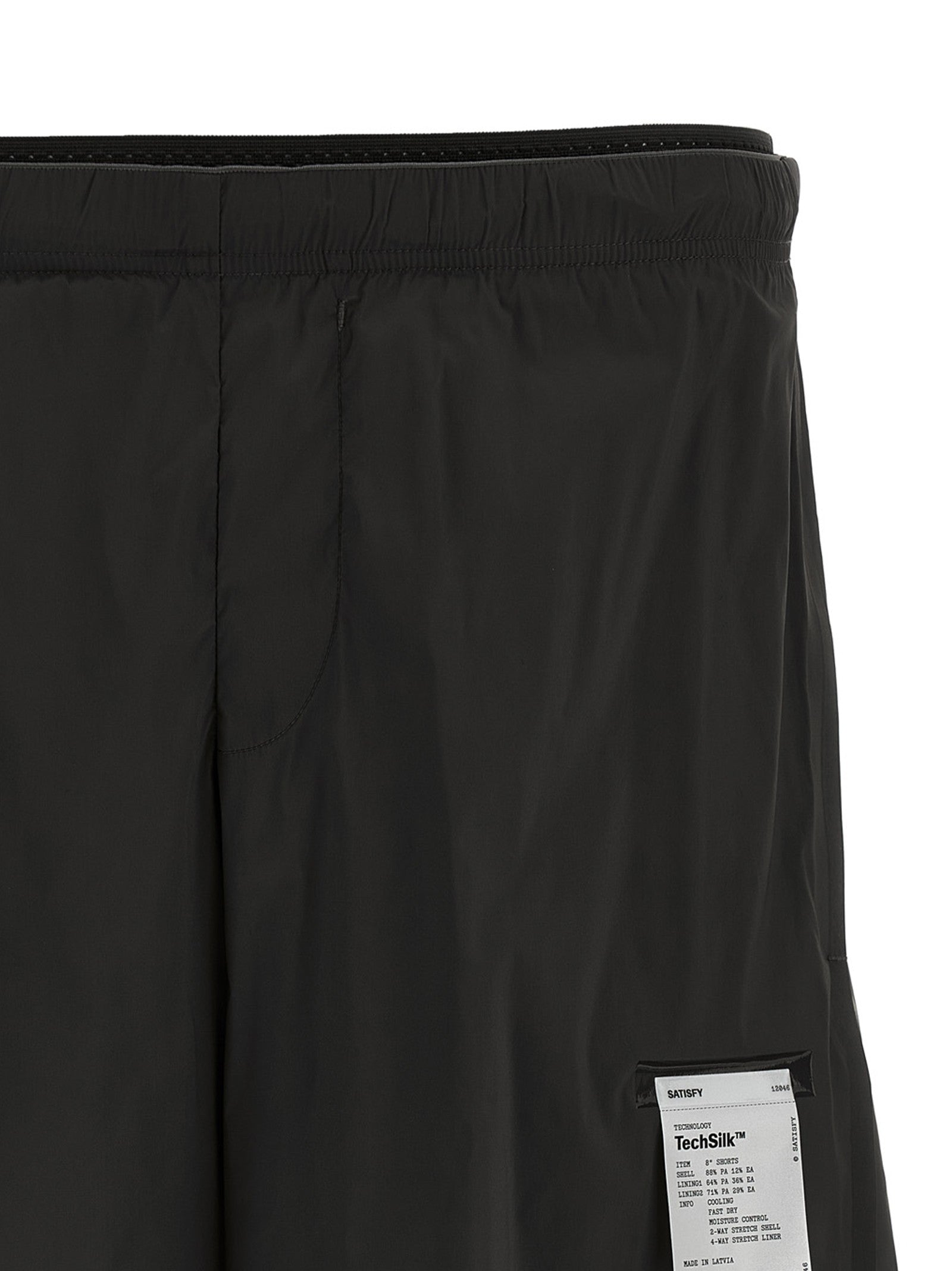 SATISFY Techsilk Bermuda Shorts Black