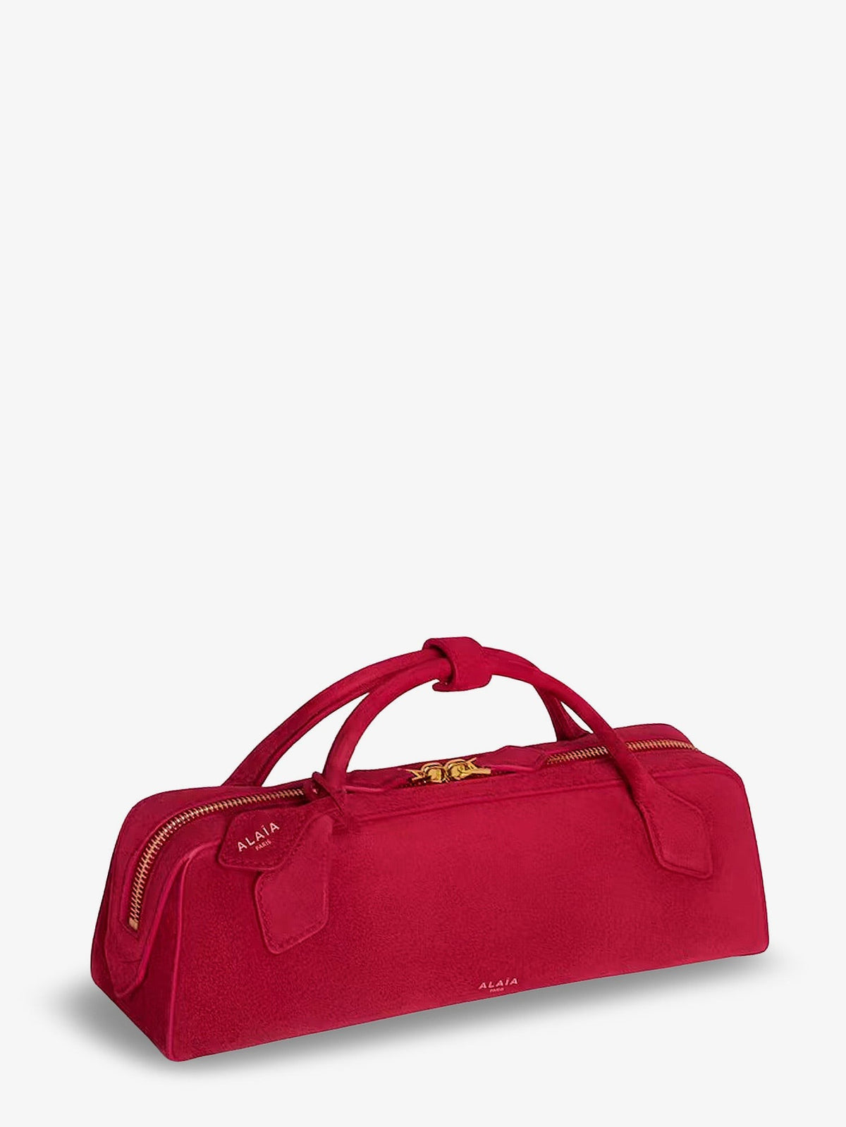 ALAÏA Women's Teckel Clutch Suede Handbag DALIA