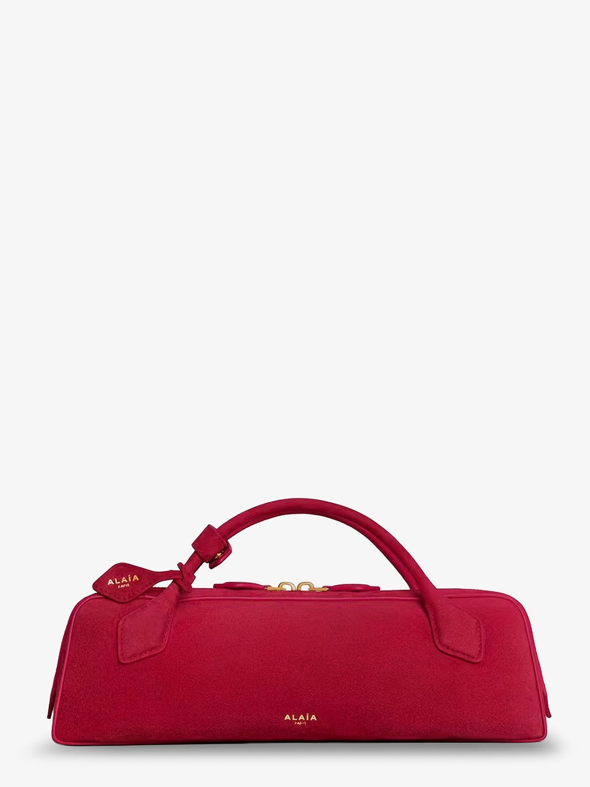 ALAÏA Women's Teckel Clutch Suede Handbag DALIA