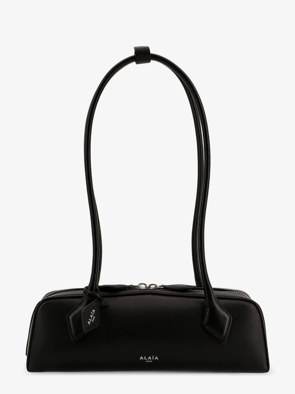 ALAÏA Women's Teckel Small Leather Shoulder Bag Black