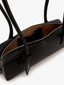 ALAÏA Women's Teckel Small Leather Shoulder Bag Black