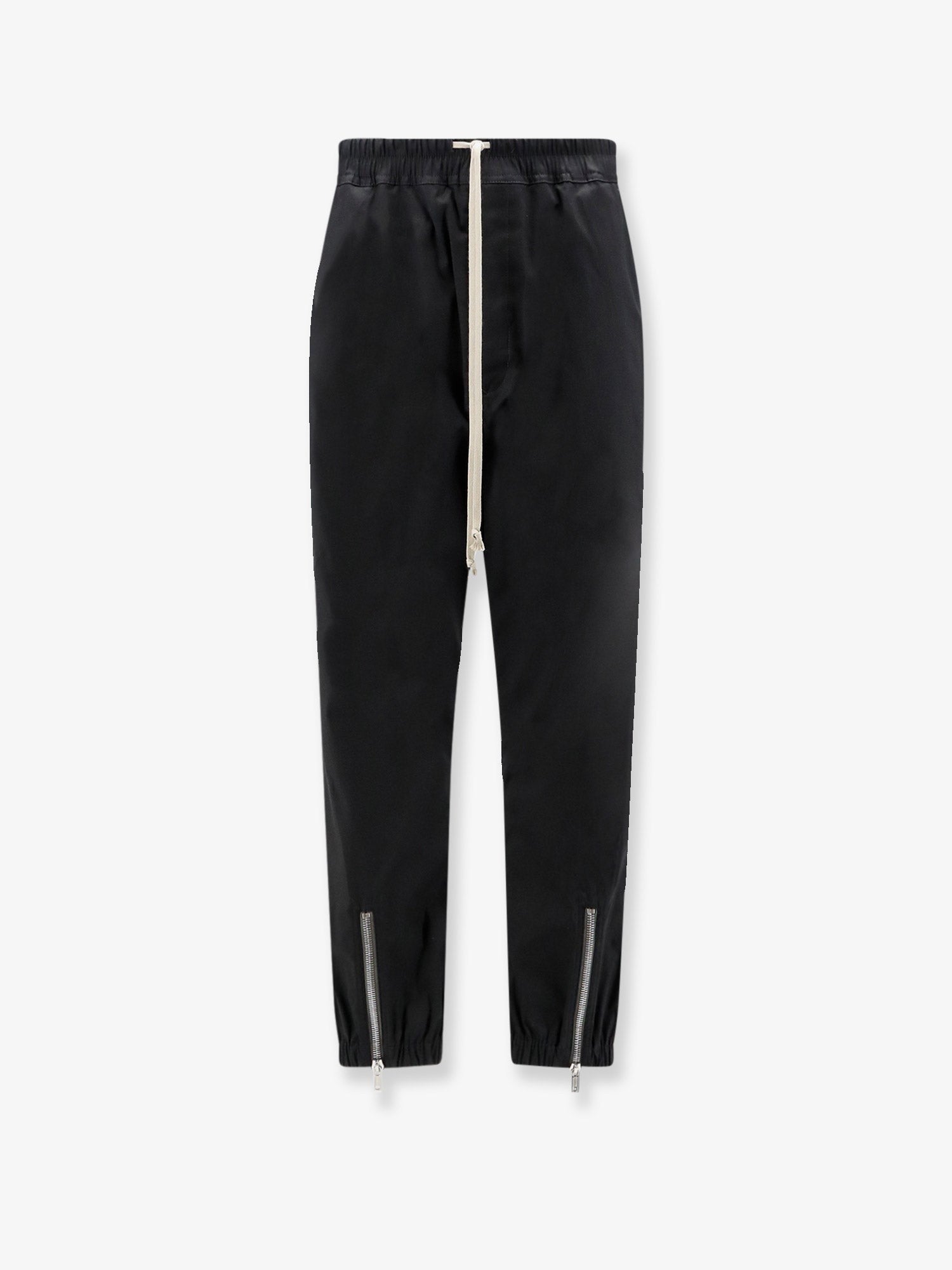 Rick Owens Men's Tecuatl Track Cotton Blend Pants Black
