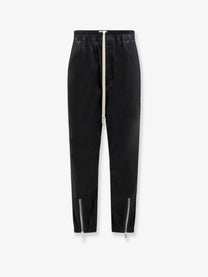 Rick Owens Men's Tecuatl Track Cotton Blend Pants Black
