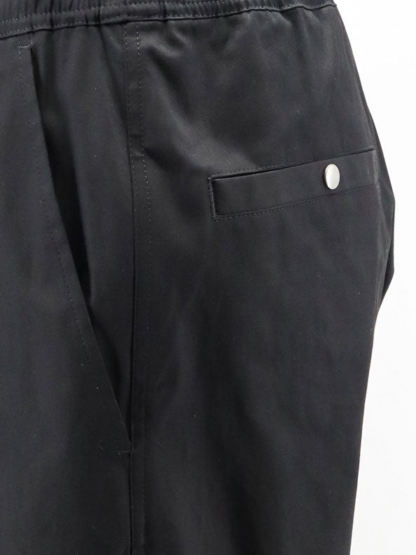 Rick Owens Men's Tecuatl Track Cotton Blend Pants Black