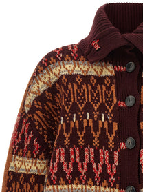 Dries Van Noten Teda Cardigan Red