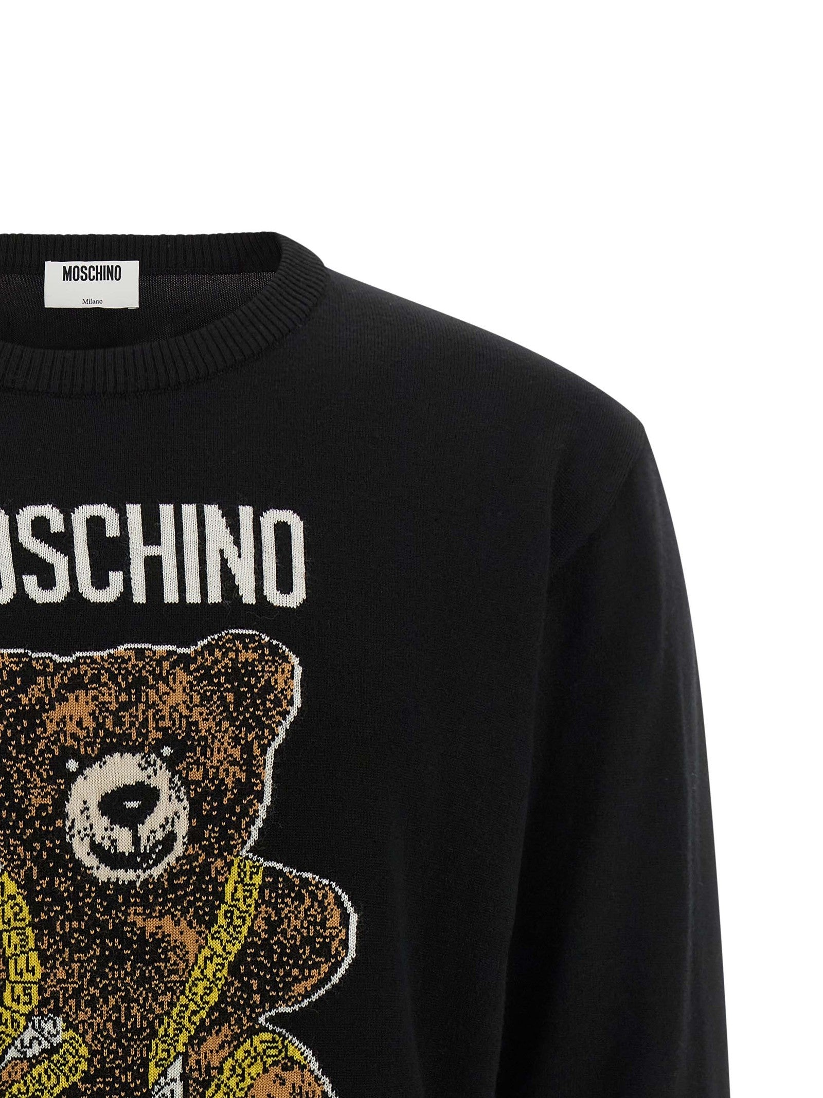 Moschino Teddy Bear Sweater Black
