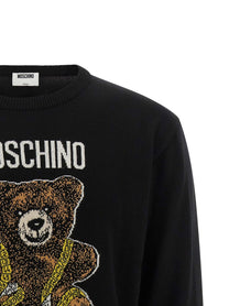 Moschino Teddy Bear Sweater Black