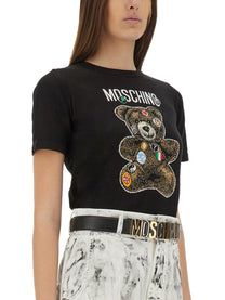Moschino Women's Teddy Bear Sweater Black