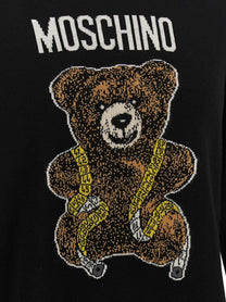 Moschino Teddy Bear Sweater Black