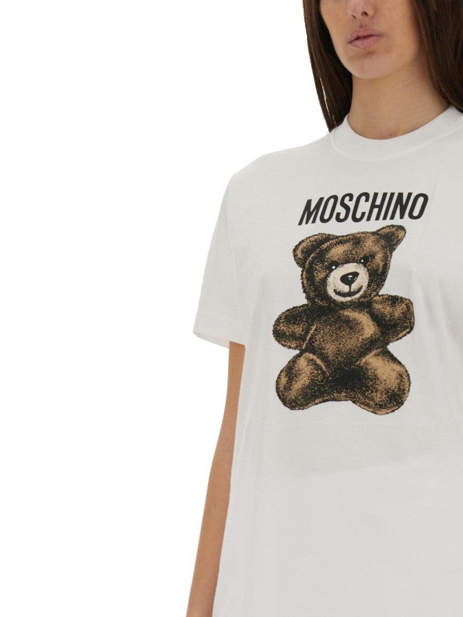 Moschino Women's Teddy Bear Shirt White