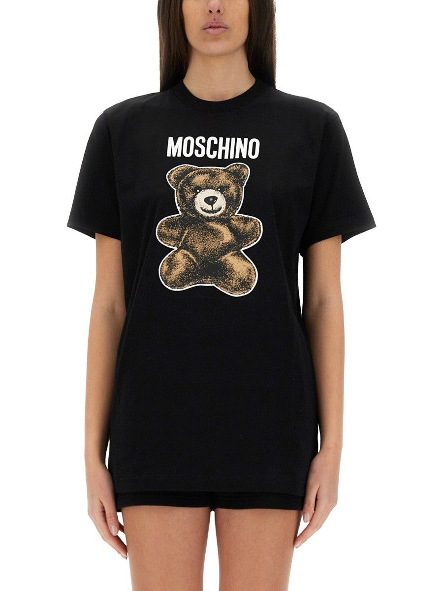 Moschino Women's Teddy Bear Shirt Black