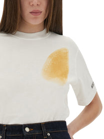 Moschino Women's Shirt Too Much Irony! White