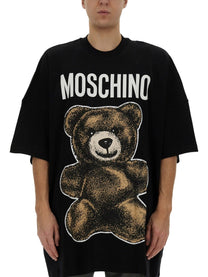 Moschino Men's Teddy Bear Shirt Black