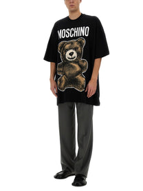 Moschino Men's Teddy Bear Shirt Black