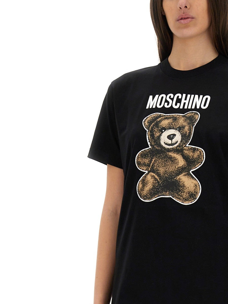 Moschino Women's Teddy Bear Shirt Black