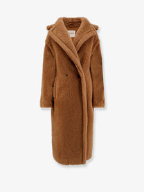 Max Mara Women's Teddy Camel Hair and Silk Coat Beige