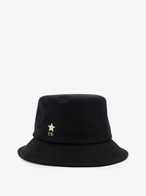 Dior Women's Teddy Cotton Hat Black Dior