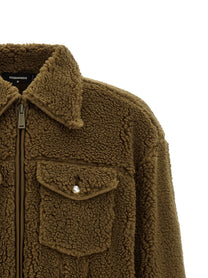Dsquared2 Teddy Jacket Brown