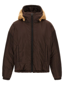 Dsquared2 Teddy Reversible Jacket Brown