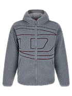 Diesel Teddy Zat Hoodie Grey