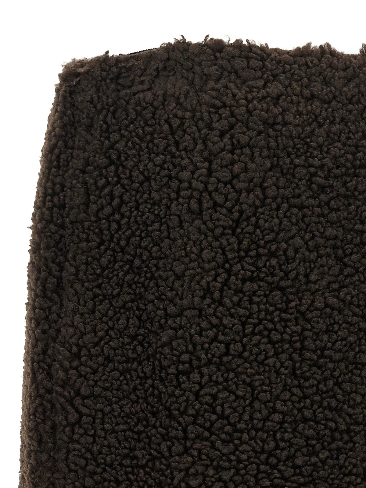 Moncler Teddy Skirt Brown