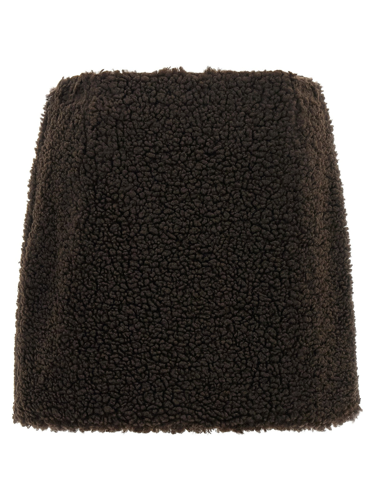 Moncler Teddy Skirt Brown