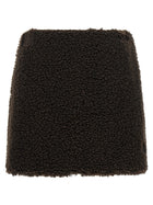 Moncler Teddy Skirt Brown