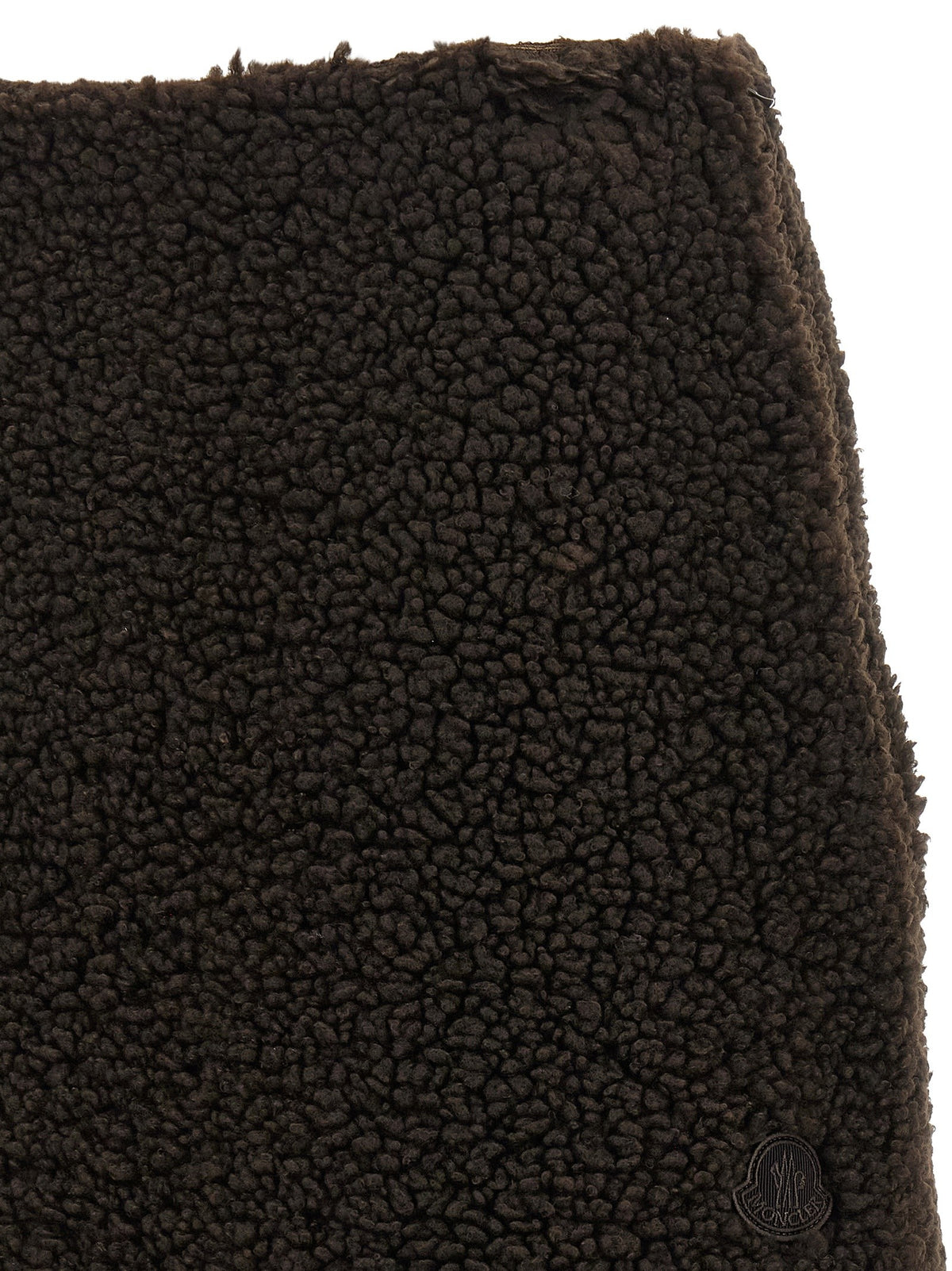 Moncler Teddy Skirt Brown